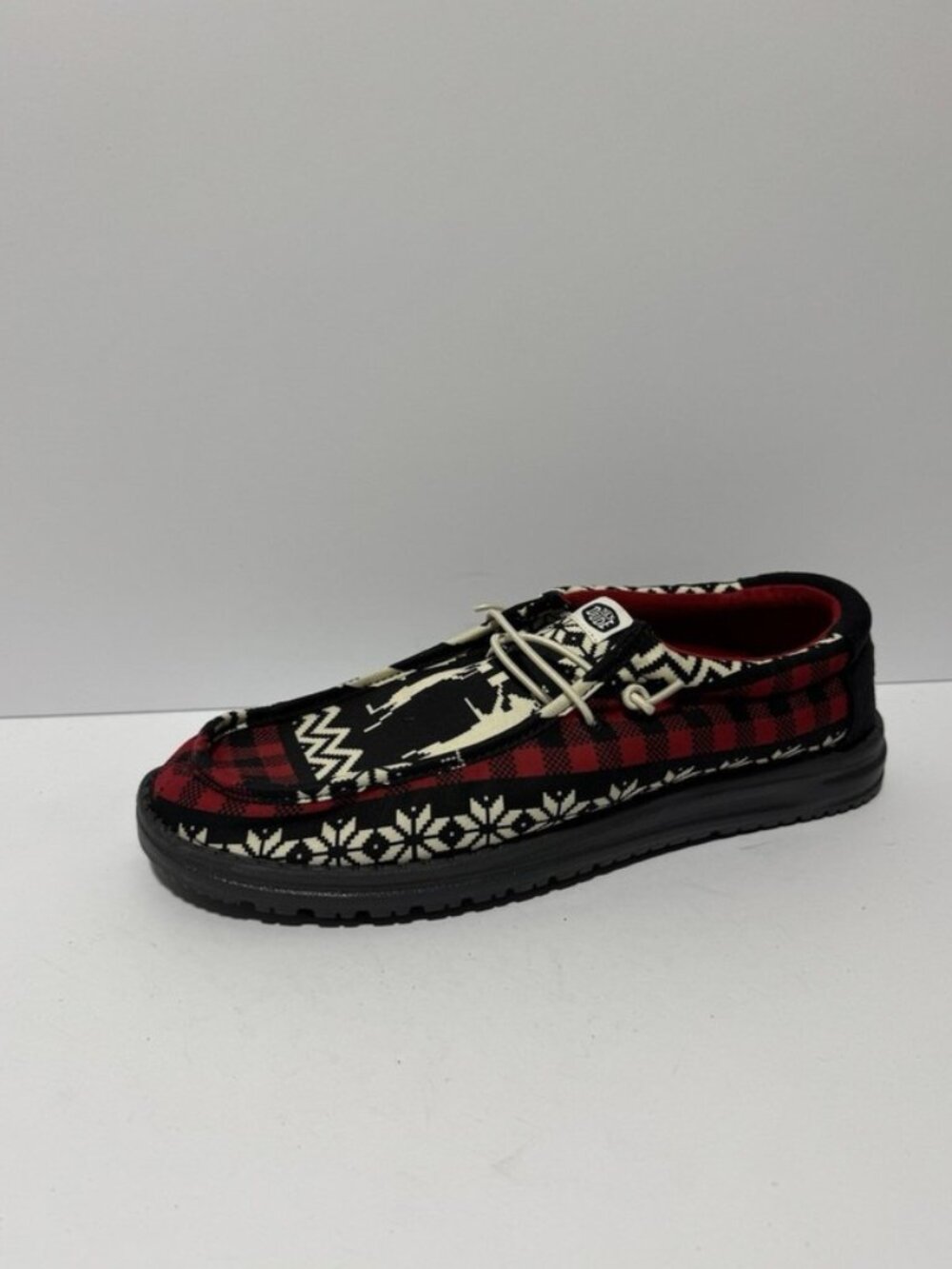 Hey Dude Mens Holiday Cheers Loafer Size 12 M